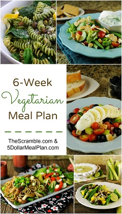 6 Week Vegetarian Meal Plan