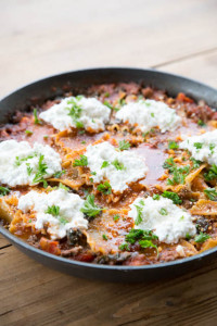 Skillet Spinach Lasagna Recipe